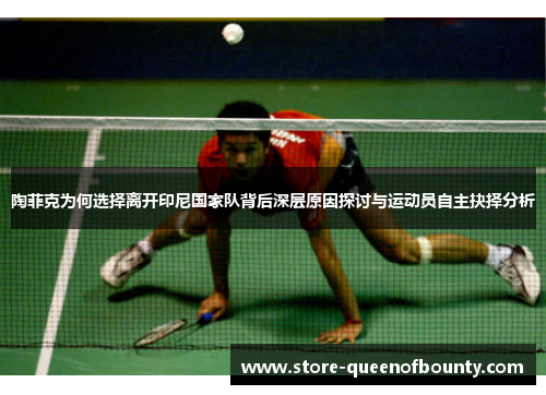 陶菲克为何选择离开印尼国家队背后深层原因探讨与运动员自主抉择分析